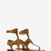 Eveen Flat Sandals in Suede Leather