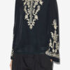 Falonne Embroidered Crepe Blouse