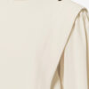 Felissa Long-Sleeve Flowing Crepe Top