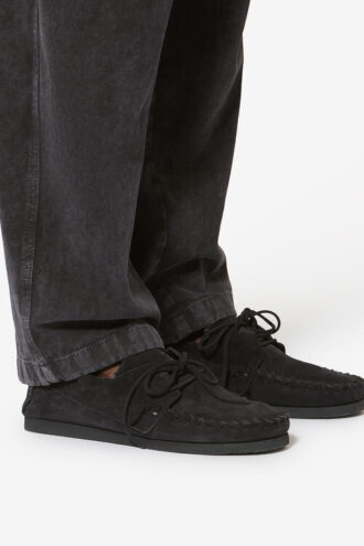 Fenlis Suede Calfskin Leather Loafers
