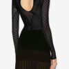 Feryelle Lace Patchwork Knit Sweater