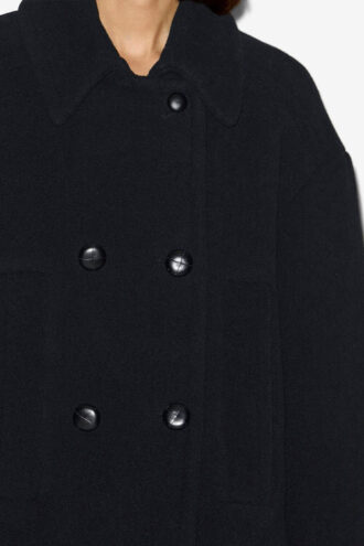 Fiby Wool Blend Coat