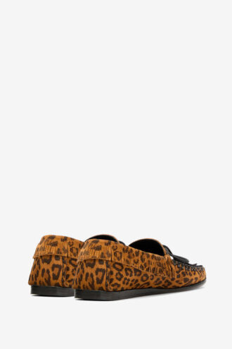 Fitza Printed Leather Loafers