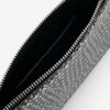 Flat Pouch Printed Leather Clutch Bag