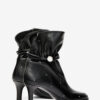 Forla Studded Leather Ankle Boots