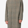 Franco Prince-Of-Wales Check Virgin Wool Coat