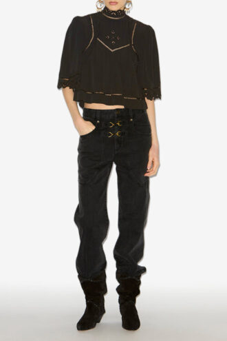 Frany English Embroidery Top