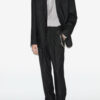 Freddie Striped Wool Suit Jacket
