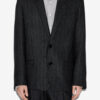 Freddie Striped Wool Suit Jacket