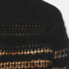 Frizy Crochet Knit Cropped Top