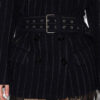 Fyma Short Belted Virgin Wool Jacket