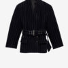Fyma Short Belted Virgin Wool Jacket