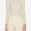 Gaelle Long-Sleeve Lace Top