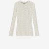 Gaelle Long-Sleeve Lace Top