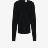 Gaetane Draped Jersey Top