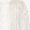Gaia Blouse in Plain-Colored Cotton Voile