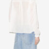Gaia Blouse in Plain-Colored Cotton Voile