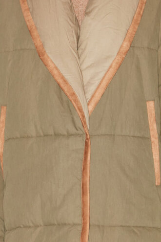 Gally Quilted Cotton Down Coat