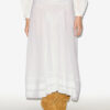 Garliana Long Cotton and Lace Skirt