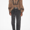 Gayle Printed Cotton Voile Blouse