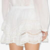 Geana Frilly Cotton and Lace Shorts