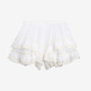 Geana Frilly Cotton and Lace Shorts