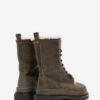 Ghiso Fur-Lined Leather Boots