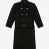 Gil Long Brushed Wool Coat