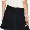 Goldie Short Cotton and Lace Skirt
