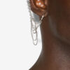 Grace Man Double Hoop Earring