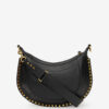 Grained Leather Bag with Studs Naoko