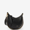Grained Leather Bag with Studs Naoko