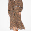 Greila Long Printed Cotton Voile Dress