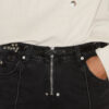 Grimsby Leather Belt with Rings and Studs