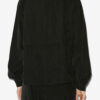 Gwenola Short Satiny Technical Fabric Jacket