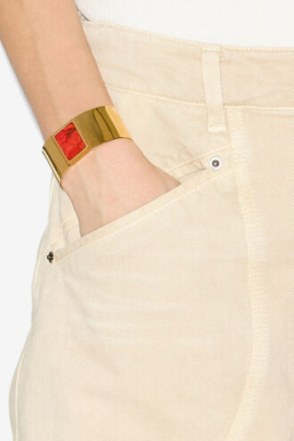 Halona Brass Cuff Bracelet