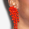 Hanabi Beaded Pendant Earrings