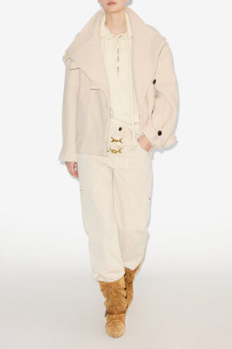 Hanis Short Wool Blend Coat