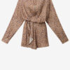 Harmony Floral Silk Jacquard Shirt Dress