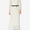 Harya Long Romantic Guipure Dress