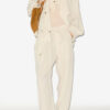 Hectorina Gathered Technical Fabric Pants