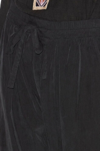 Hectorina Gathered Technical Fabric Pants