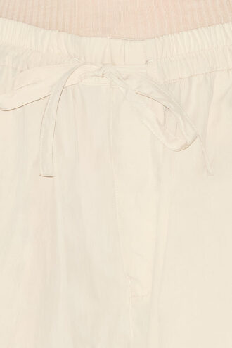 Hectorina Gathered Technical Fabric Pants
