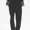 Hectorina Gathered Technical Fabric Pants