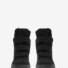 High-Top Leather Wedge Sneakers