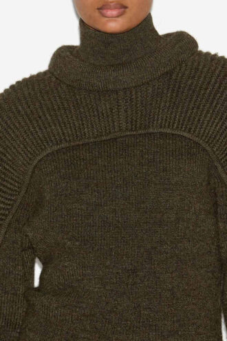 Hilde Ribbed Wool Dress
