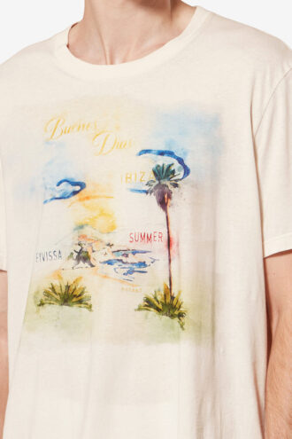Honoré Short-Sleeve Printed Cotton T-Shirt