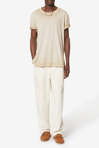Honoré Short-Sleeve Vintage Faded Cotton T-Shirt