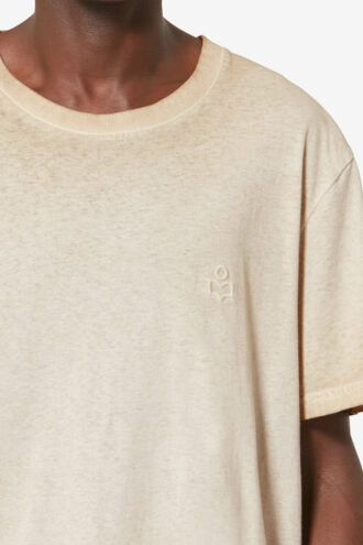 Honoré Short-Sleeve Vintage Faded Cotton T-Shirt