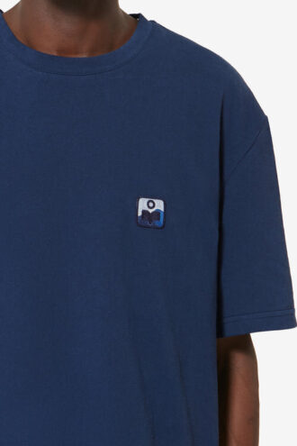 Hugo Short-Sleeve Cotton T-Shirt with Patch